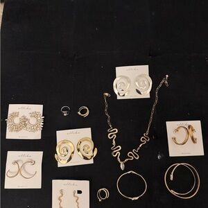 Ettika Gold and Silver Earring Collection